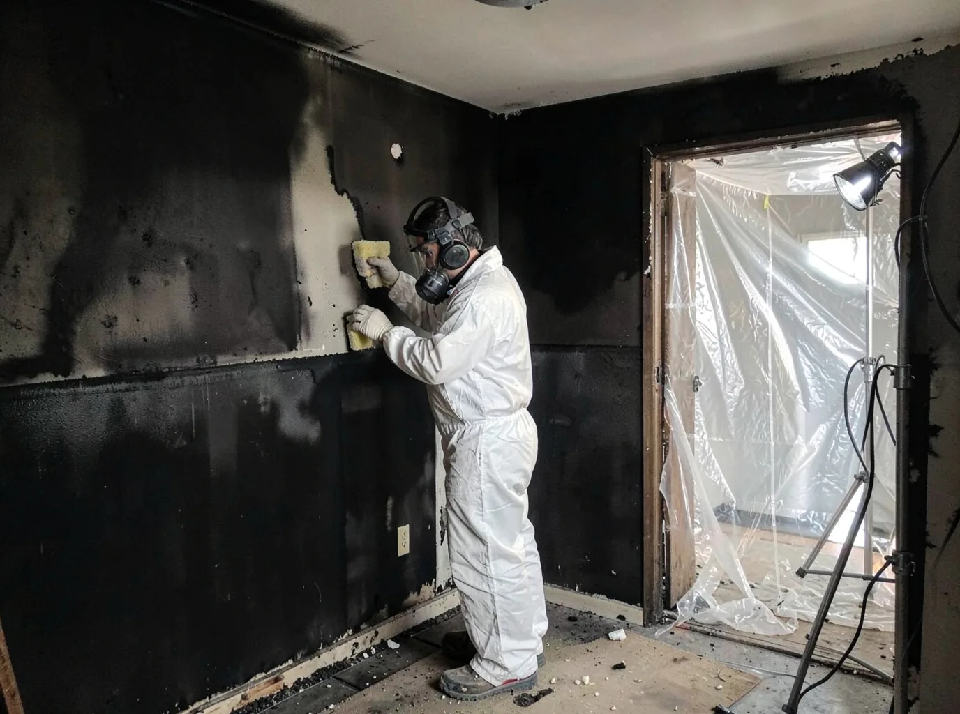 Fire Damage Restoration company in Sharpes, FL